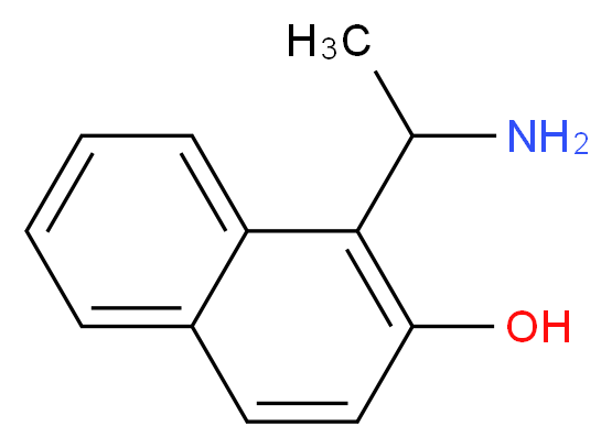 1-(1-AMINO-ETHYL)-NAPHTHALEN-2-OL_分子结构_CAS_915866-72-7)