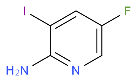 5-fluoro-3-iodopyridin-2-amine_分子结构_CAS_823218-51-5