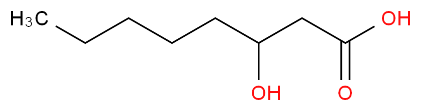 (±)-3-Hydroxyoctanoic acid_分子结构_CAS_88930-08-9)