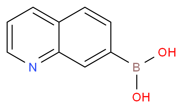 Quinolin-7-ylboronic acid_分子结构_CAS_629644-82-2)