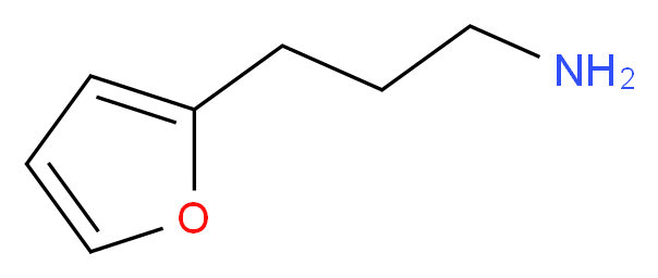 3-(furan-2-yl)propan-1-amine_分子结构_CAS_4428-38-0