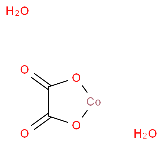 1,3-dioxa-2-cobaltacyclopentane-4,5-dione dihydrate_分子结构_CAS_5965-38-8