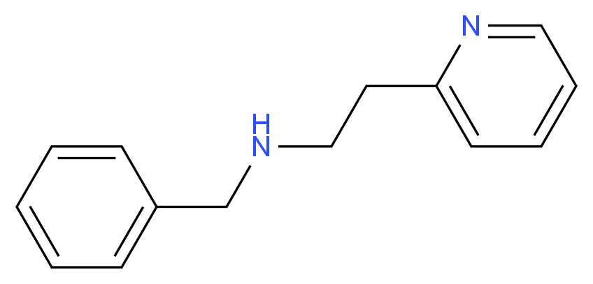 N-苄基-2-吡啶乙胺_分子结构_CAS_6312-25-0)