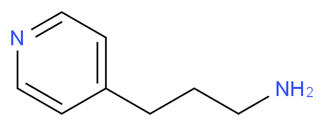 3-(pyridin-4-yl)propan-1-amine_分子结构_CAS_30532-36-6