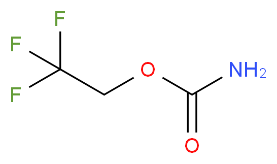 2,2,2-trifluoroethyl carbamate_分子结构_CAS_461-37-0)