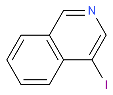 4-Iodoisoquinoline_分子结构_CAS_55270-33-2)