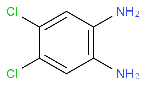 4,5-dichlorobenzene-1,2-diamine_分子结构_CAS_5348-42-5)