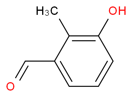 3-Hydroxy-2-methylbenzaldehyde_分子结构_CAS_90111-15-2)