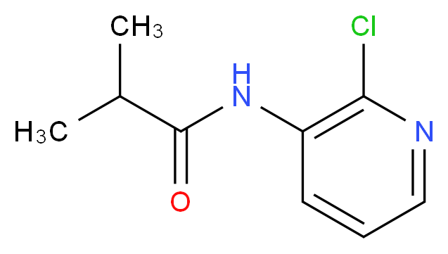 N-(2-chloro-3-pyridinyl)-2-methylpropanamide_分子结构_CAS_547705-74-8)