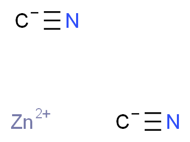 氰化锌_分子结构_CAS_557-21-1)