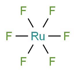 hexafluororuthenium_分子结构_CAS_13693-08-8