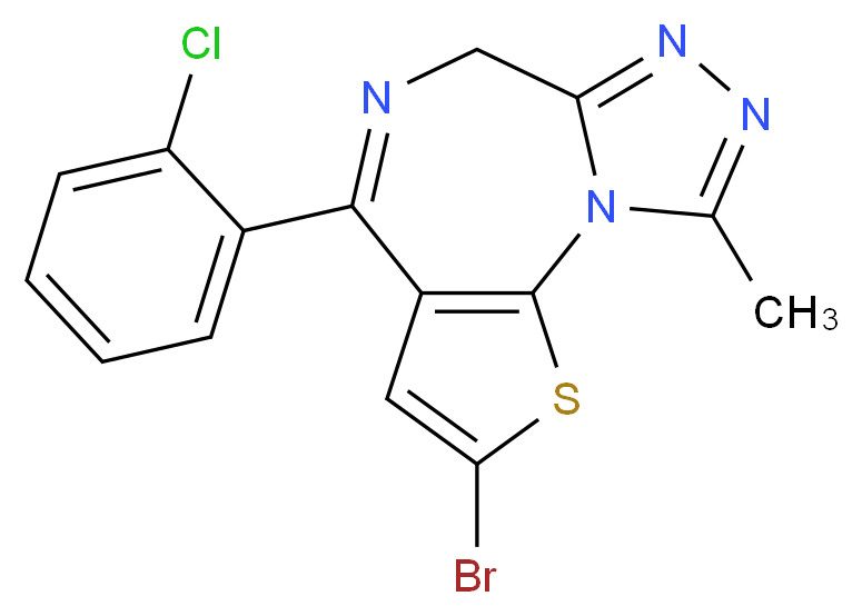 Brotizolam_分子结构_CAS_57801-81-7)