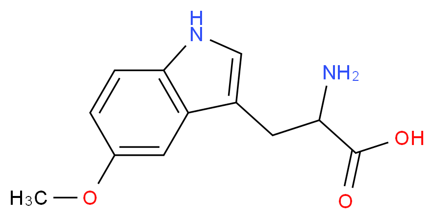 5-METHOXY-DL-TRYPTOPHAN_分子结构_CAS_28052-84-8)