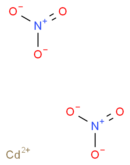 cadmium(2+) ion bis(nitrooxidane)_分子结构_CAS_10325-94-7