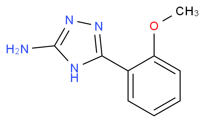 5-(2-methoxyphenyl)-4H-1,2,4-triazol-3-amine_分子结构_CAS_303192-36-1)