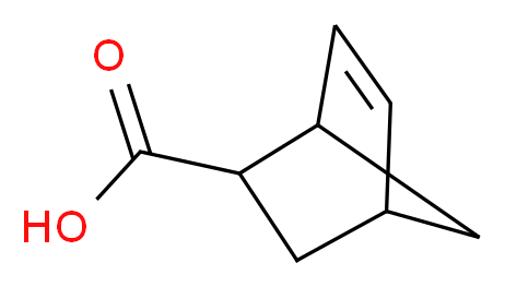 Bicyclo[2.2.1]hept-5-ene-2-carboxylic acid_分子结构_CAS_120-74-1)