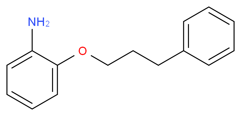 2-(3-phenylpropoxy)aniline_分子结构_CAS_403517-03-3