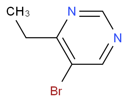 5-Bromo-4-ethylpyrimidine_分子结构_CAS_)
