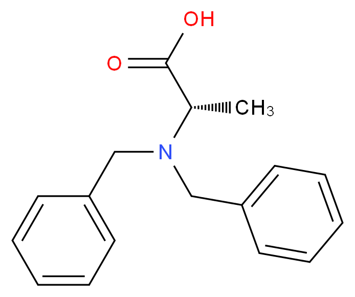 (S)-(-)-2-(Dibenzylamino)propionaldehyde_分子结构_CAS_111060-63-0)