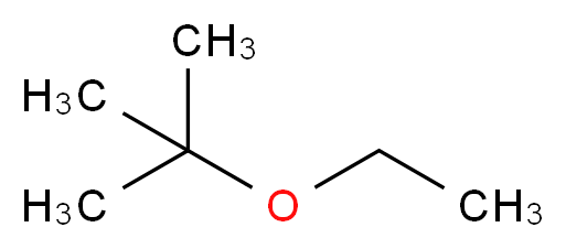 2-ethoxy-2-methylpropane_分子结构_CAS_637-92-3