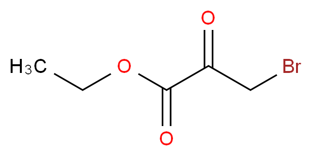 Ethyl 3-bromo-2-oxopropanoate_分子结构_CAS_70-23-5)