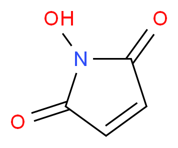 1-hydroxy-2,5-dihydro-1H-pyrrole-2,5-dione_分子结构_CAS_4814-74-8)