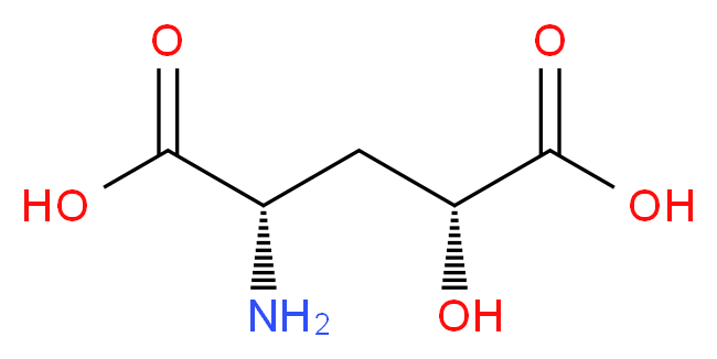 (2S,4R)-2-amino-4-hydroxypentanedioic acid_分子结构_CAS_2485-33-8