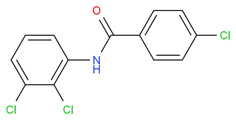 4-Chloro-N-(2,3-dichlorophenyl)benzamide_分子结构_CAS_90665-36-4)