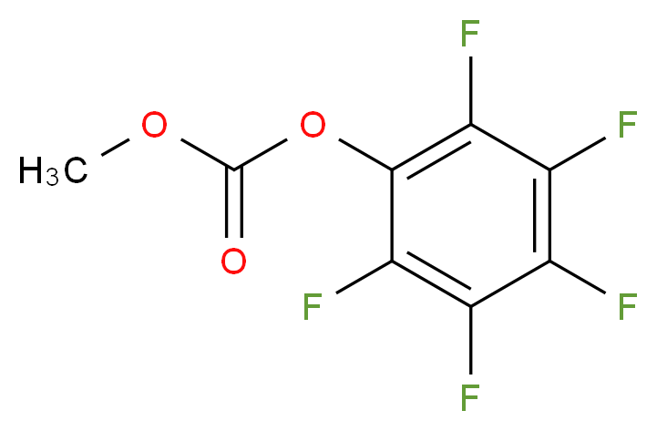 五氟苯基 碳酸 甲酯_分子结构_CAS_36919-03-6)