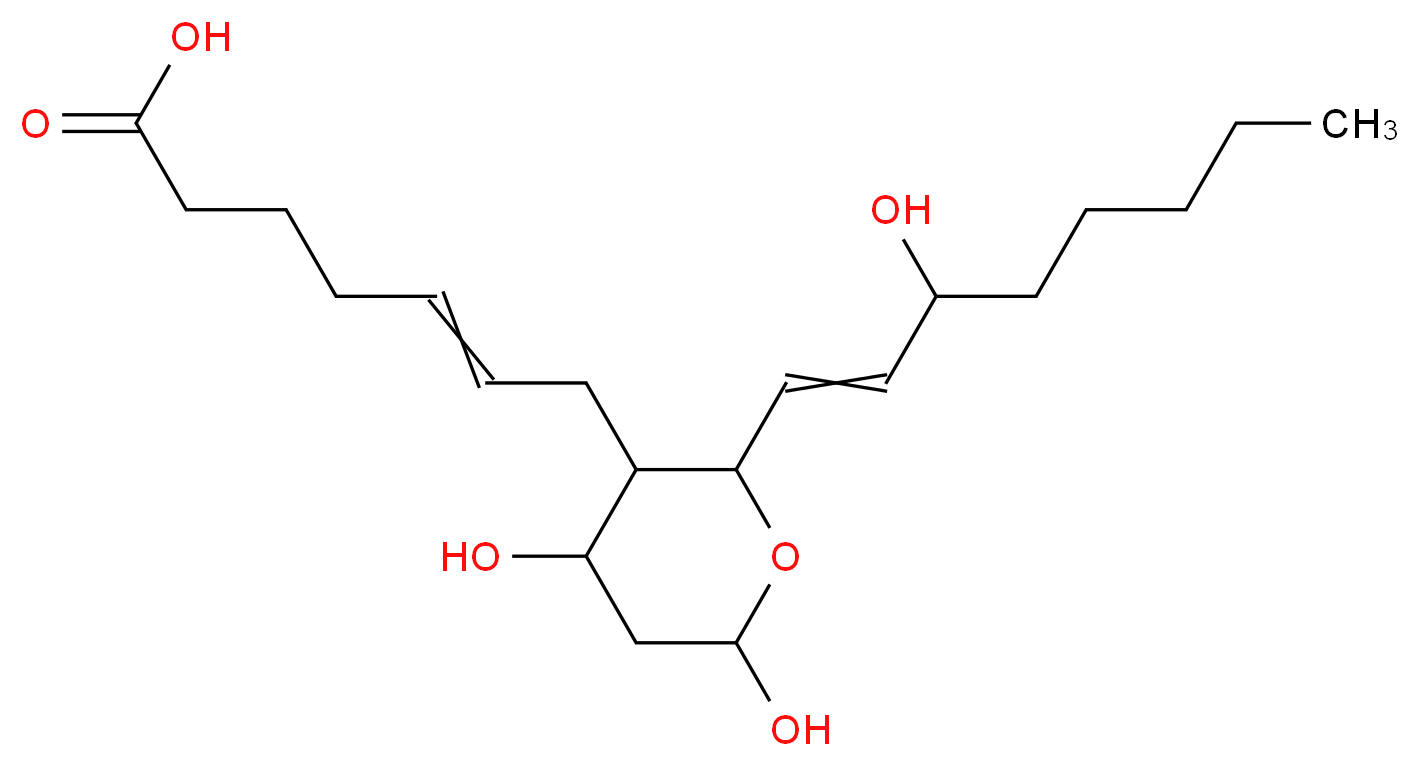 THROMBOXANE B2_分子结构_CAS_54397-85-2)