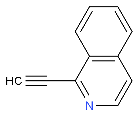 1-Ethynylisoquinoline_分子结构_CAS_86520-96-9)