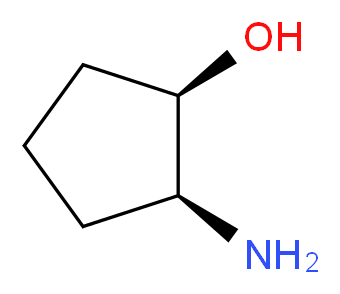 CIS-2-AMINO-CYCLOPENTANOL_分子结构_CAS_57070-95-8)