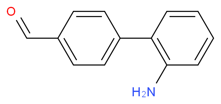 2'-AMINO-BIPHENYL-4-CARBALDEHYDE_分子结构_CAS_885280-30-8)