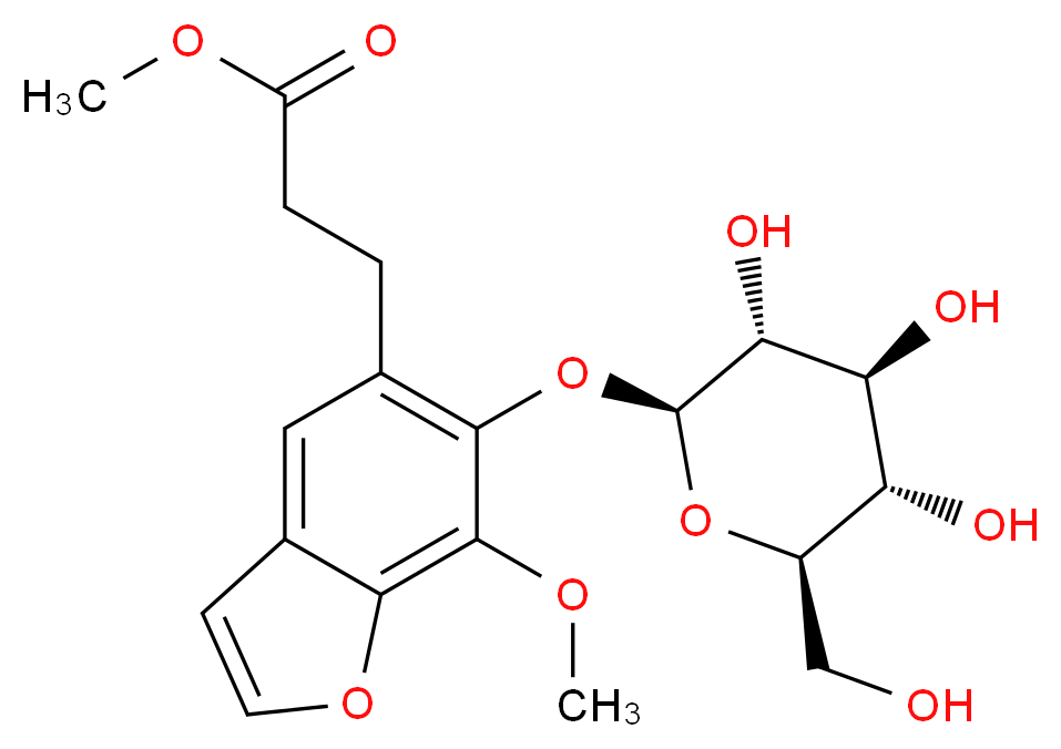 Cnidioside B methyl ester_分子结构_CAS_158500-59-5)