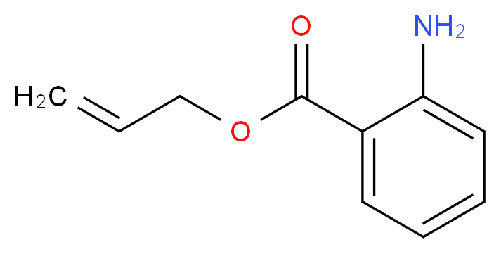 prop-2-en-1-yl 2-aminobenzoate_分子结构_CAS_7493-63-2