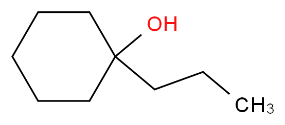 1-n-PROPYL CYCLOHEXANOL-1_分子结构_CAS_)