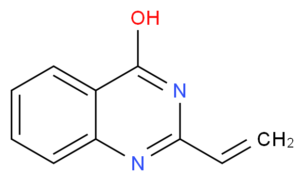 2-Vinyl-4-quinazolinol_分子结构_CAS_91634-12-7)