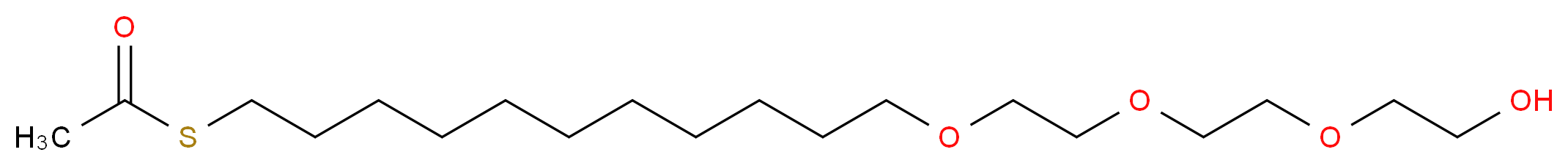 22-Keto-21-thia-3,6,9-trioxatricosan-1-ol_分子结构_CAS_130727-50-3)