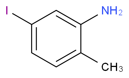 5-Iodo-2-methylaniline_分子结构_CAS_83863-33-6)