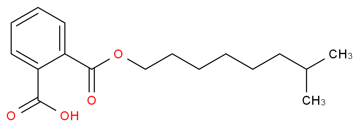 2-{[(7-methyloctyl)oxy]carbonyl}benzoic acid_分子结构_CAS_106610-61-1