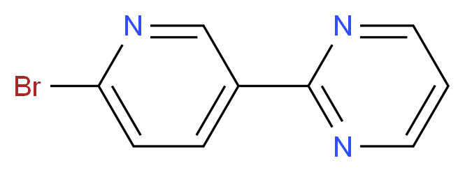 2-(6-Bromopyridin-3-yl)pyrimidine_分子结构_CAS_942189-65-3)