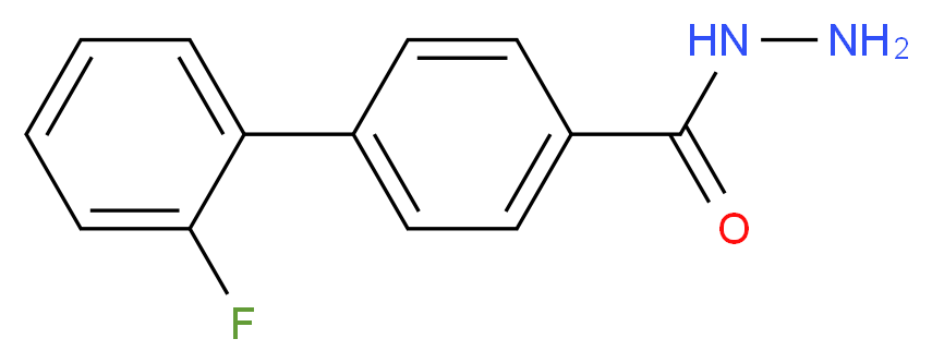 2'-fluoro[1,1'-biphenyl]-4-carbohydrazide_分子结构_CAS_259269-90-4)