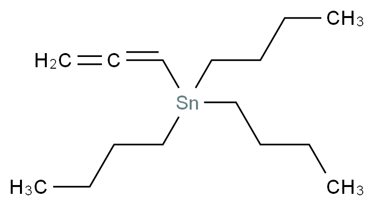 1-(Tributylstannyl)propa-1,2-diene_分子结构_CAS_53915-69-8)