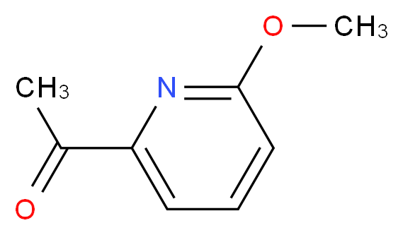 2-ACETYL-6-METHOXYPYRIDINE_分子结构_CAS_21190-93-2)