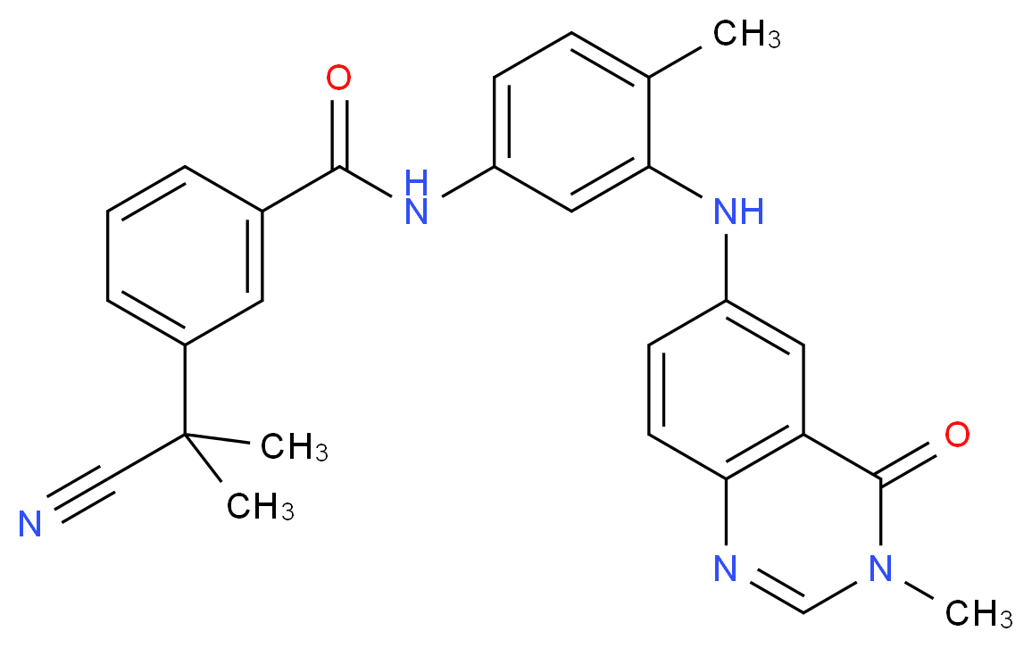 AZ628_分子结构_CAS_878739-06-1)