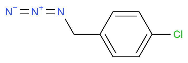 1-(azidomethyl)-4-chlorobenzene_分子结构_CAS_27032-10-6