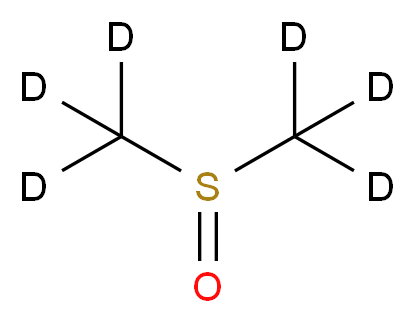 Dimethyl sulfoxide-d_分子结构_CAS_2206-27-1)