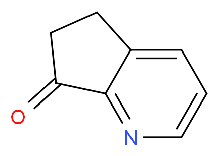 5H-Cyclopenta[b]pyridin-7(6H)-one_分子结构_CAS_31170-78-2)