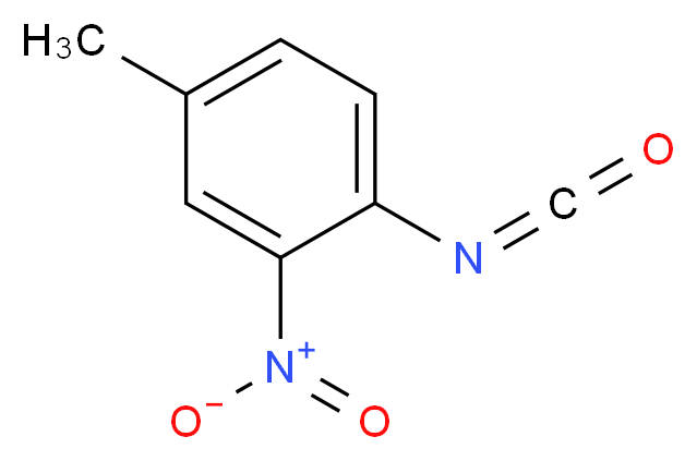 1-isocyanato-4-methyl-2-nitrobenzene_分子结构_CAS_57910-98-2