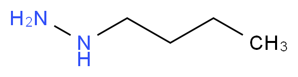 butylhydrazine_分子结构_CAS_3538-65-6